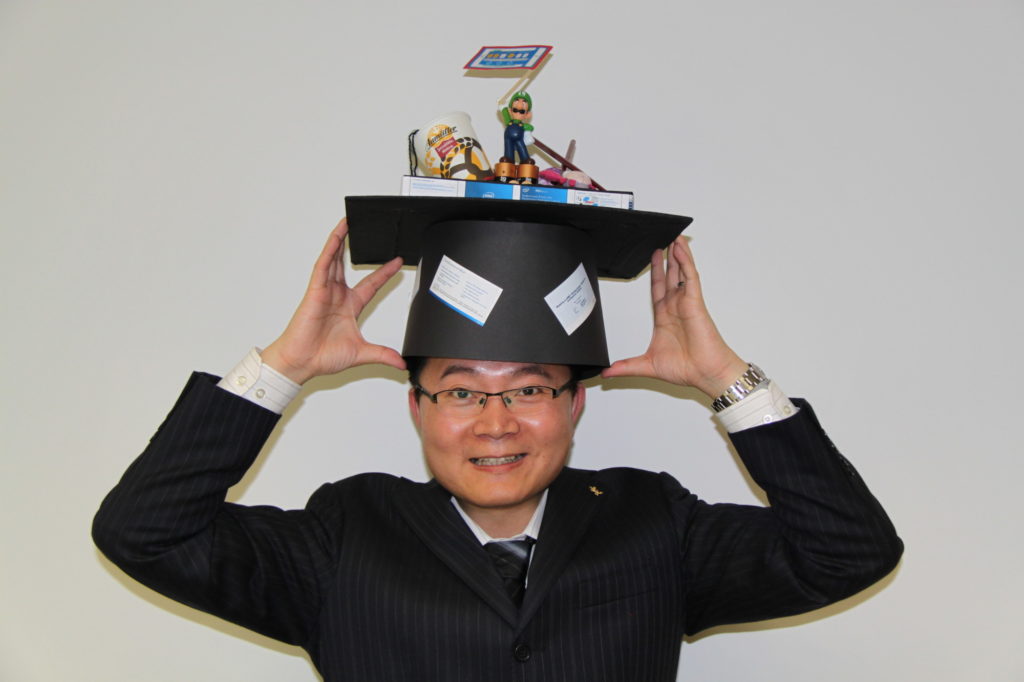 Bild von Xi mit Doktorhut