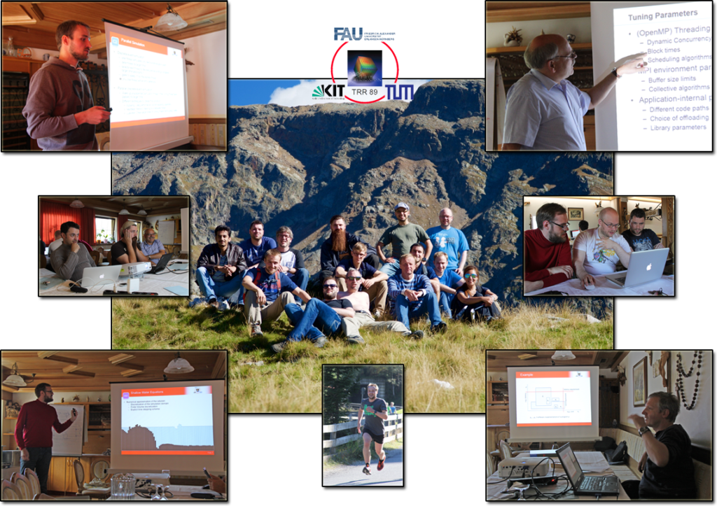 Collage von Bildern der Sarntal Akademie 2015