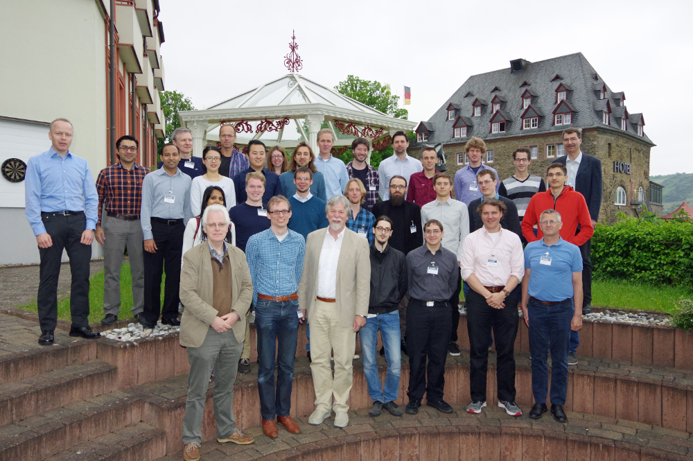 Bild der Teilnehmer des Workshop on Software and Compilers for Embedded Systems (SCOPES) 2016