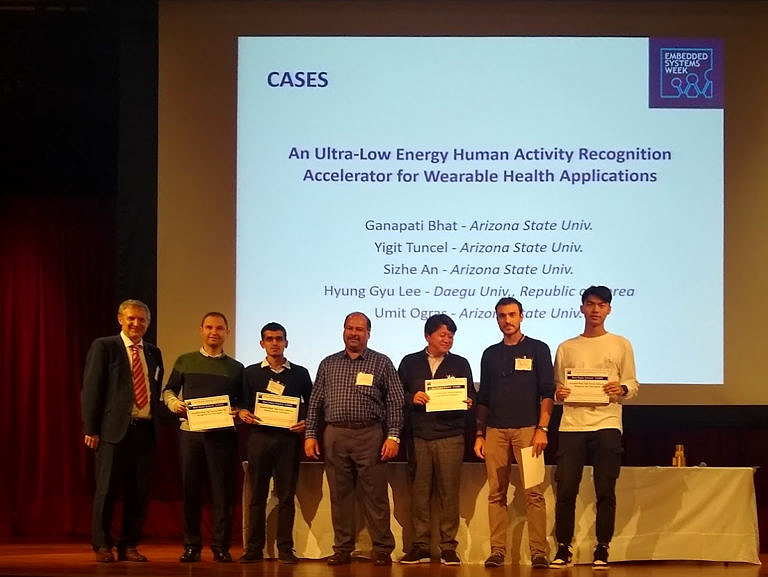 Jürgen Teich Award Chair of Embedded Systems Week in New York City, 16 Oct 2019