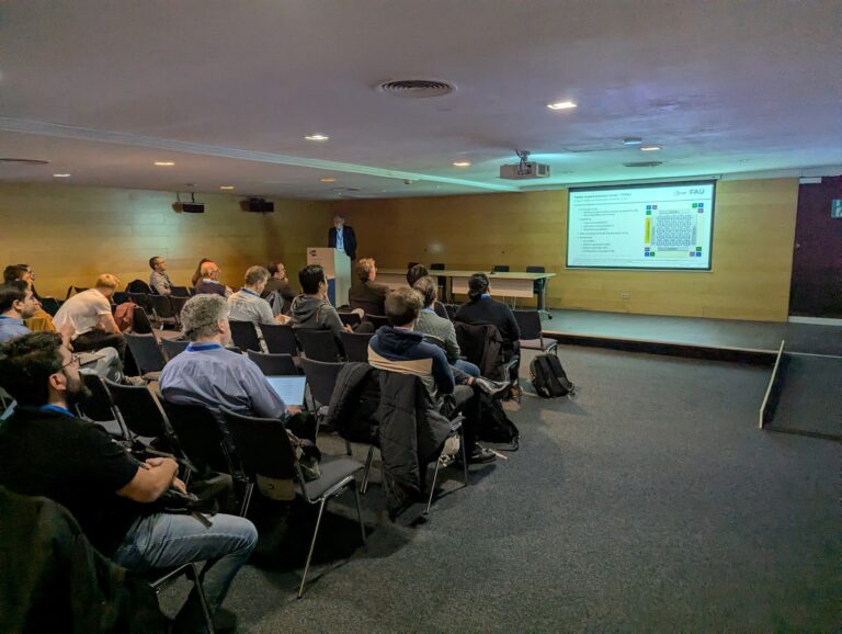 21.01.2025: Prof. Teich giving a keynote talk at the HIPEAC Conference 2025 in Barcelona