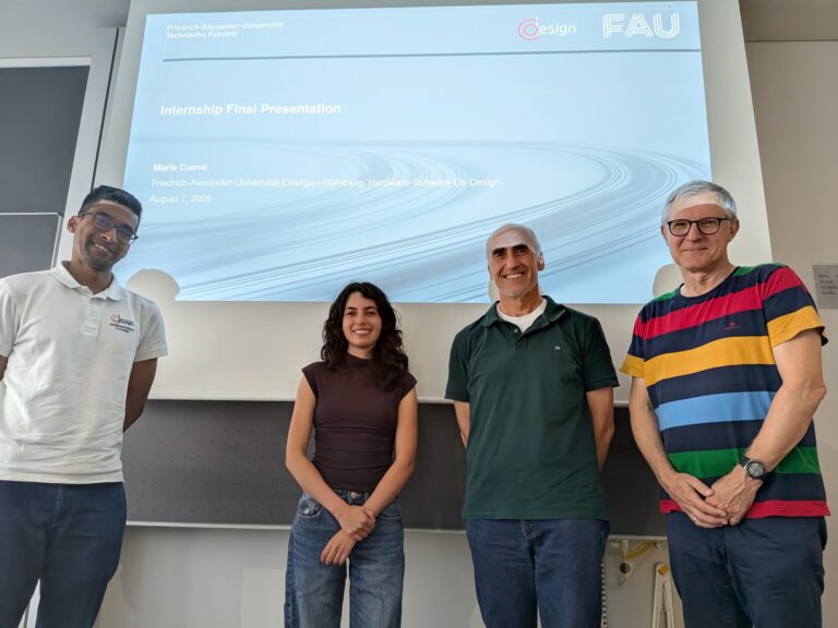 07.08.2026: Final presentation by cooperation student Maria Cueva